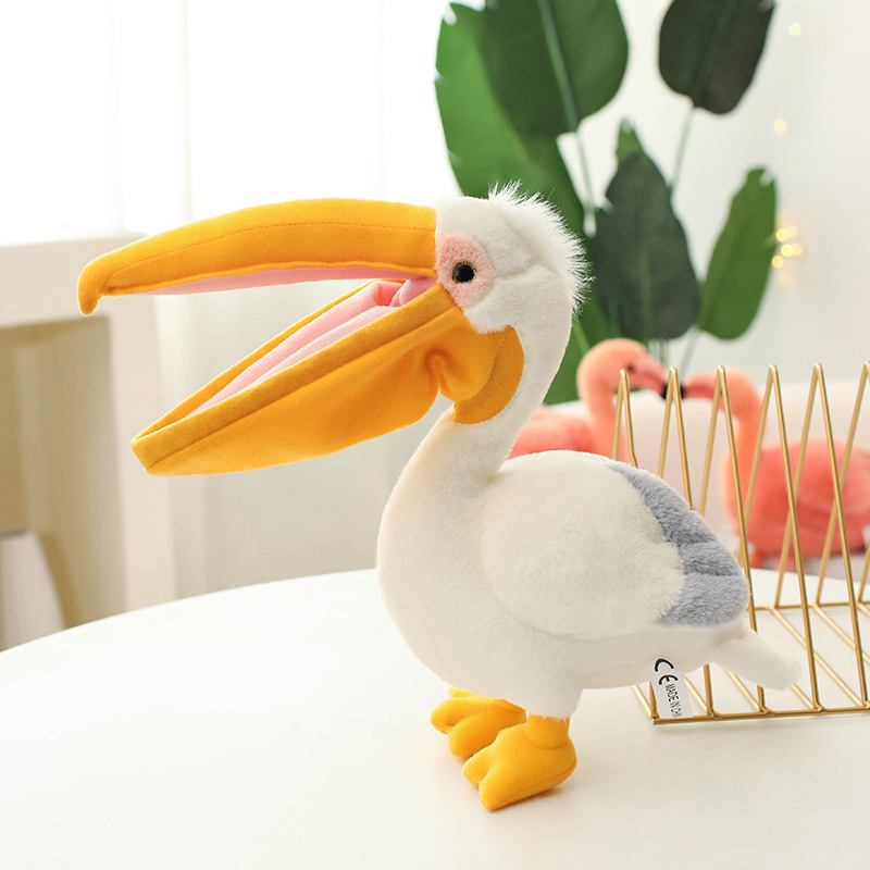 Creative design of pelican plush dolls, cute animals as gifts for children 15