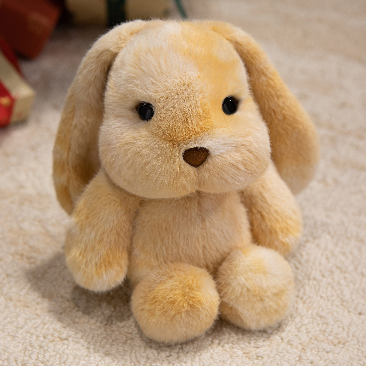 Creative design of colorful rabbit plush dolls, soft and comfortable, a gift for children 15