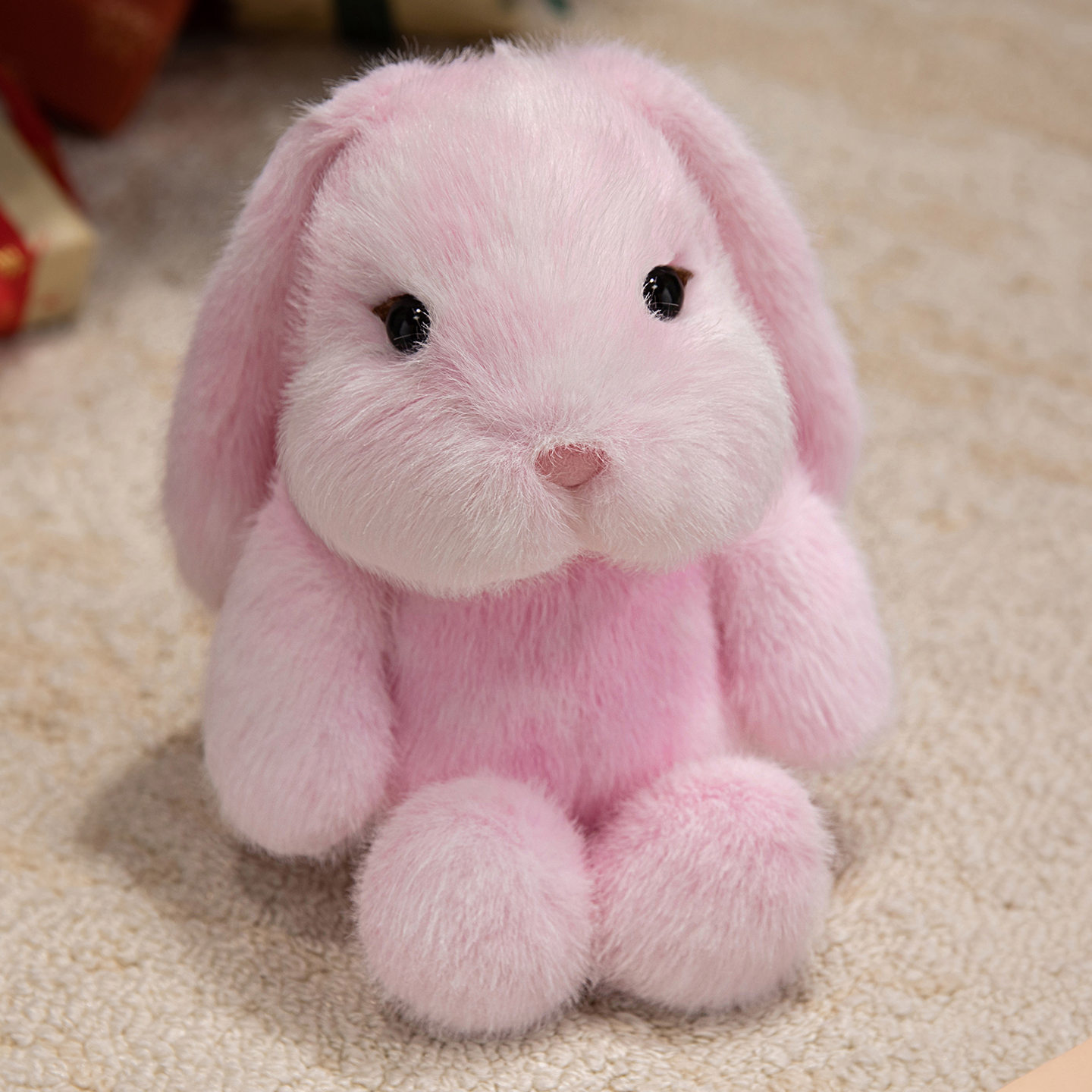 Creative design of colorful rabbit plush dolls, soft and comfortable, a gift for children 13