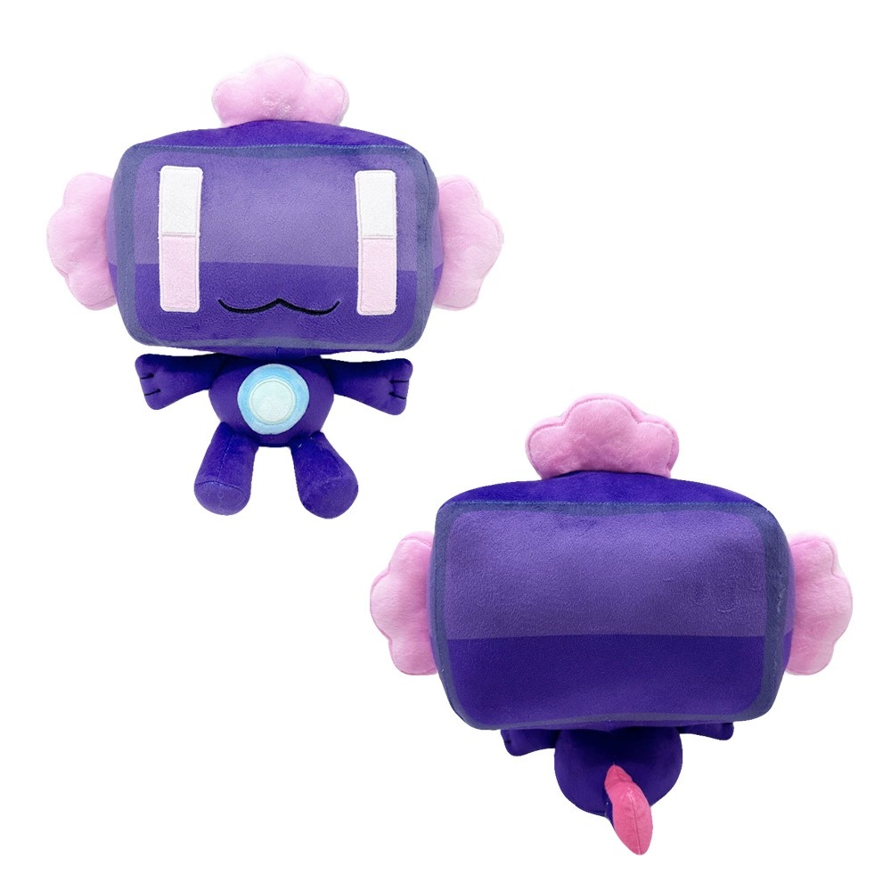 30cm Stuffed  Cute Purple Hive Games Endolotl Plush Toy Figure with Pink Accents  Kawaii Stuffed Doll 21