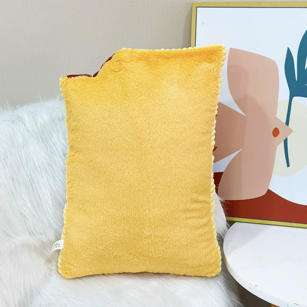 Cute Sprinkle Toast Plush Pillow - 48cm Kawaii Food - Shaped Stuffed Toy 18