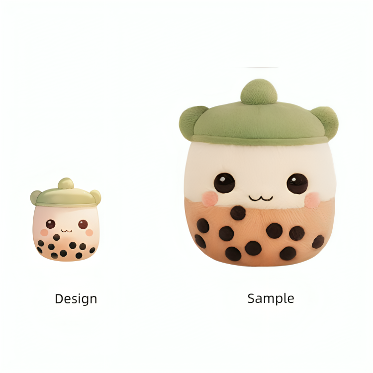 Best Factory Custom Boba Plushie Kawaii Soft Milk Tea Coffee Cup Toy Plush Toy Manufacturer Made Low Moq Add Your Logo 12