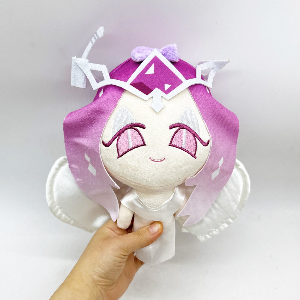Creative 25cm Kawaii Girl Dolls Plush Toy Pink Hair Princess Anime Doll Custom Cartoon Stuffed Toys  Merch Soft Toy Gift 18