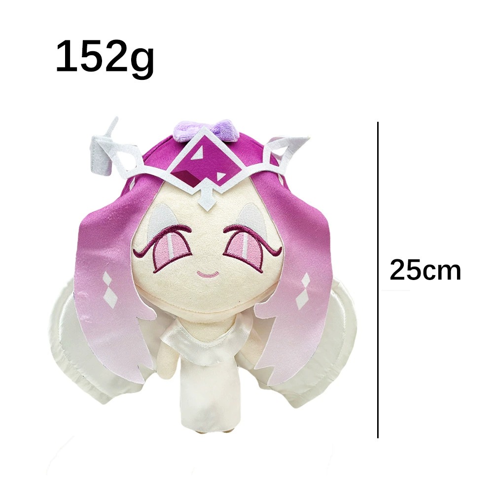 Creative 25cm Kawaii Girl Dolls Plush Toy Pink Hair Princess Anime Doll Custom Cartoon Stuffed Toys  Merch Soft Toy Gift 16