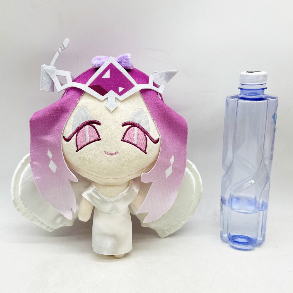 Creative 25cm Kawaii Girl Dolls Plush Toy Pink Hair Princess Anime Doll Custom Cartoon Stuffed Toys  Merch Soft Toy Gift 17