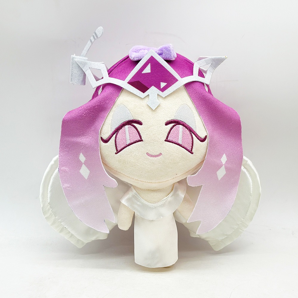 Creative 25cm Kawaii Girl Dolls Plush Toy Pink Hair Princess Anime Doll Custom Cartoon Stuffed Toys  Merch Soft Toy Gift 19