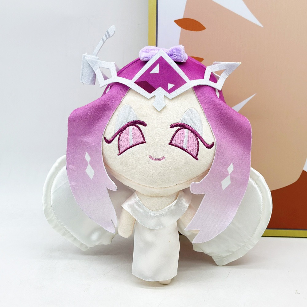 Creative 25cm Kawaii Girl Dolls Plush Toy Pink Hair Princess Anime Doll Custom Cartoon Stuffed Toys  Merch Soft Toy Gift 13