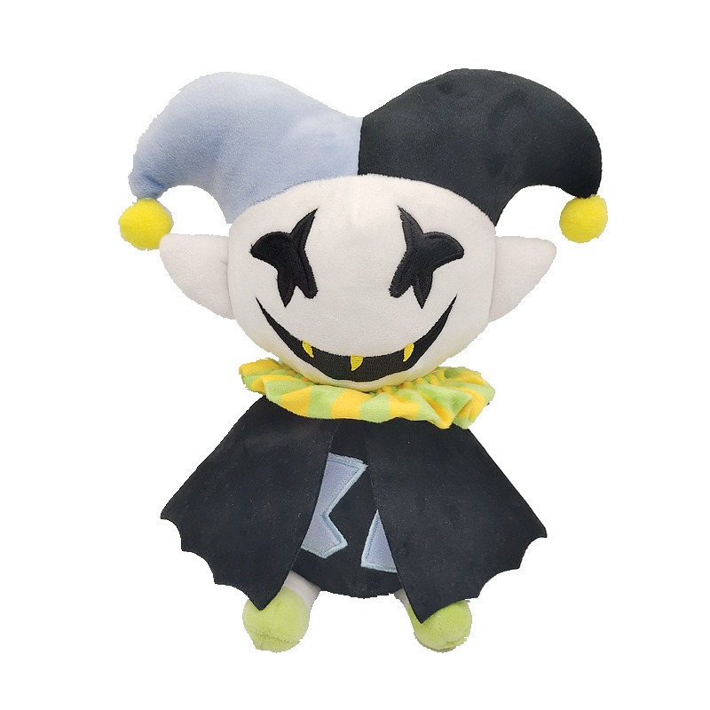 25CM Jevil Figure Plush Jevil Talking Plush Toy Deltarune Plush Toy Kawaii Ralsei Lancer Plush Stuffed Toys 13