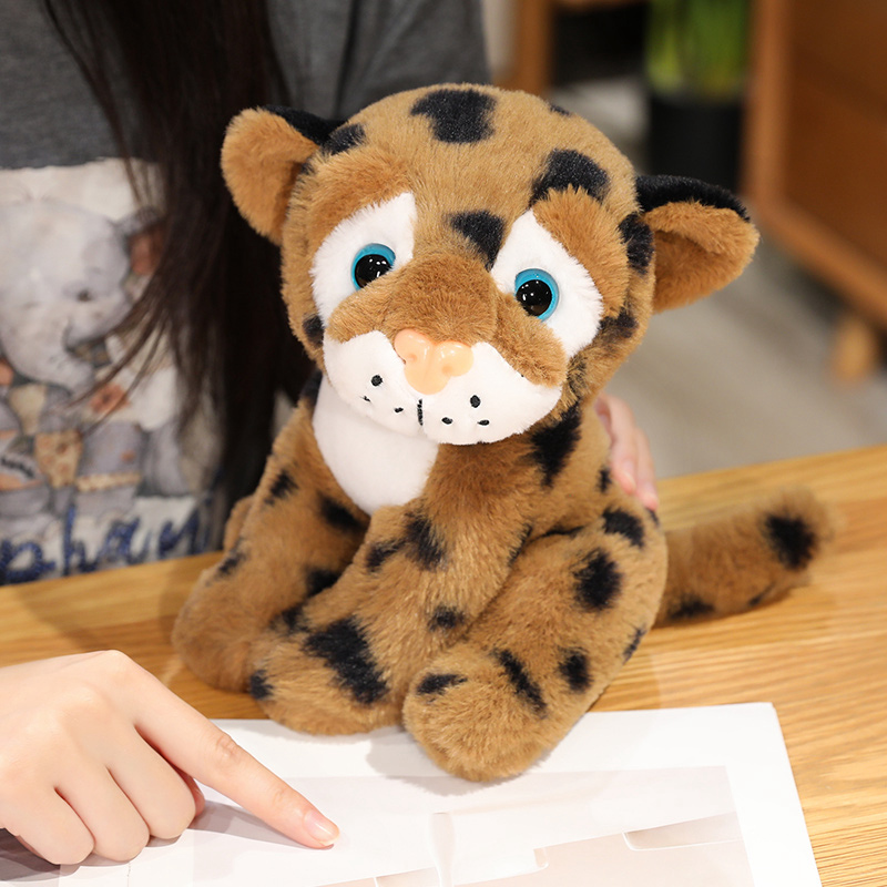 Des peluches léopard au design créatif, de jolis animaux à offrir aux enfants 14