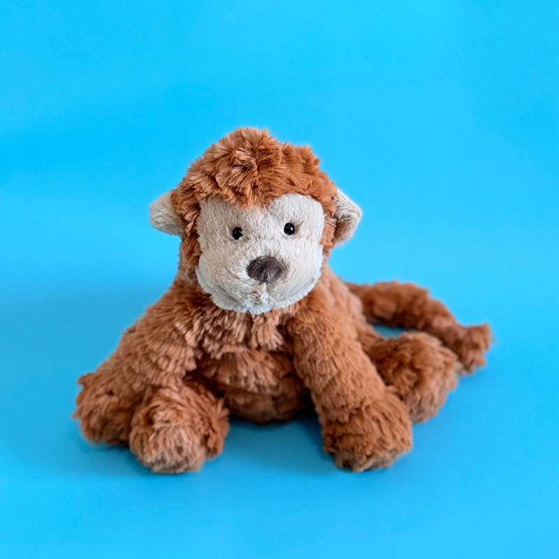 Factory-direct sale of creative designs in the shape of furry monkeys, which are soft and comfortable. 12