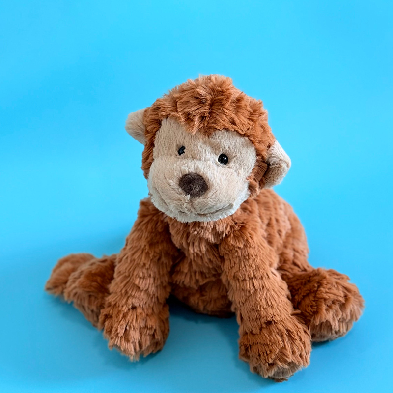 Factory-direct sale of creative designs in the shape of furry monkeys, which are soft and comfortable. 16