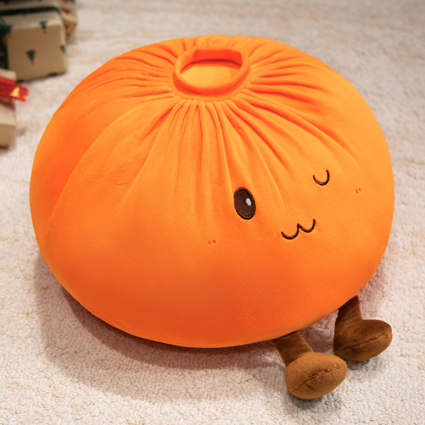 Creative design of baozi - shaped plush doll pillows with cute shapes, soft and comfortable, providing comfort, companio 15