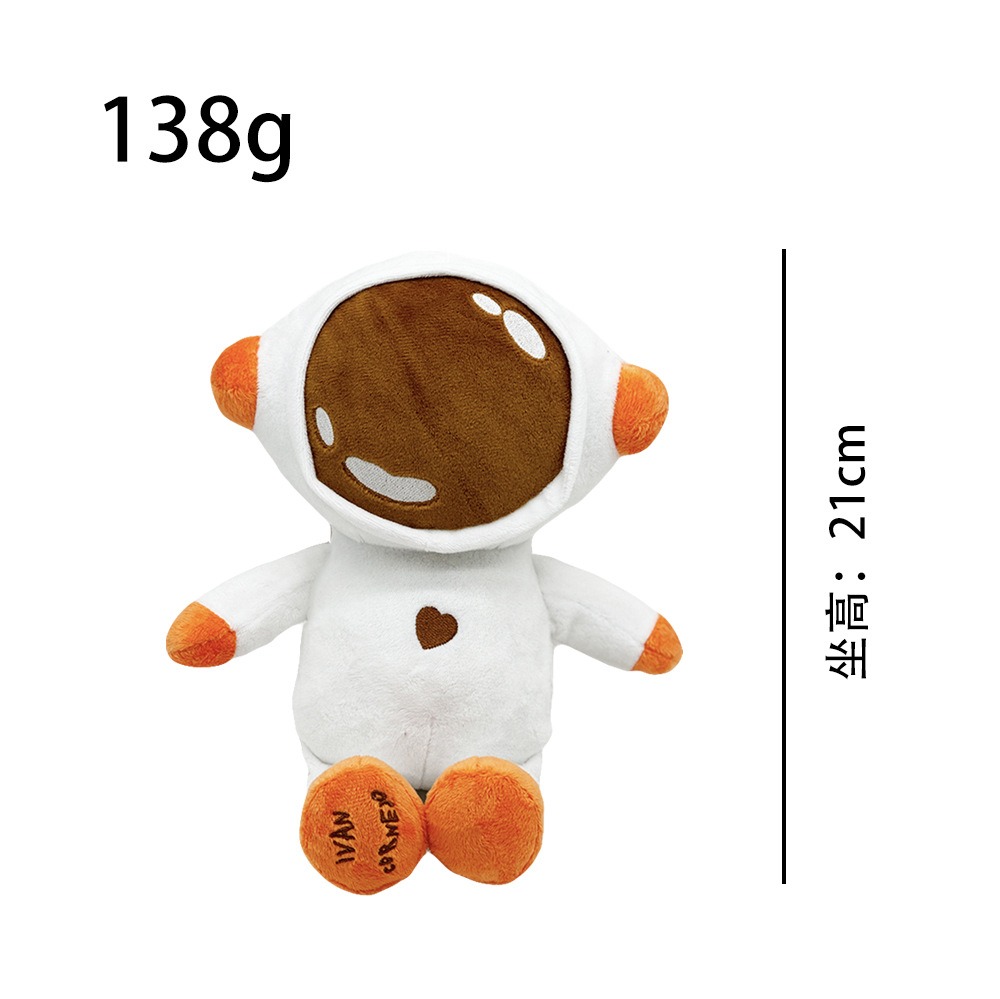 In Stock 25 cm CartoonIvan Cornejo Plushie Astronaut Doll Soft Stuffed Toys Peluche 15