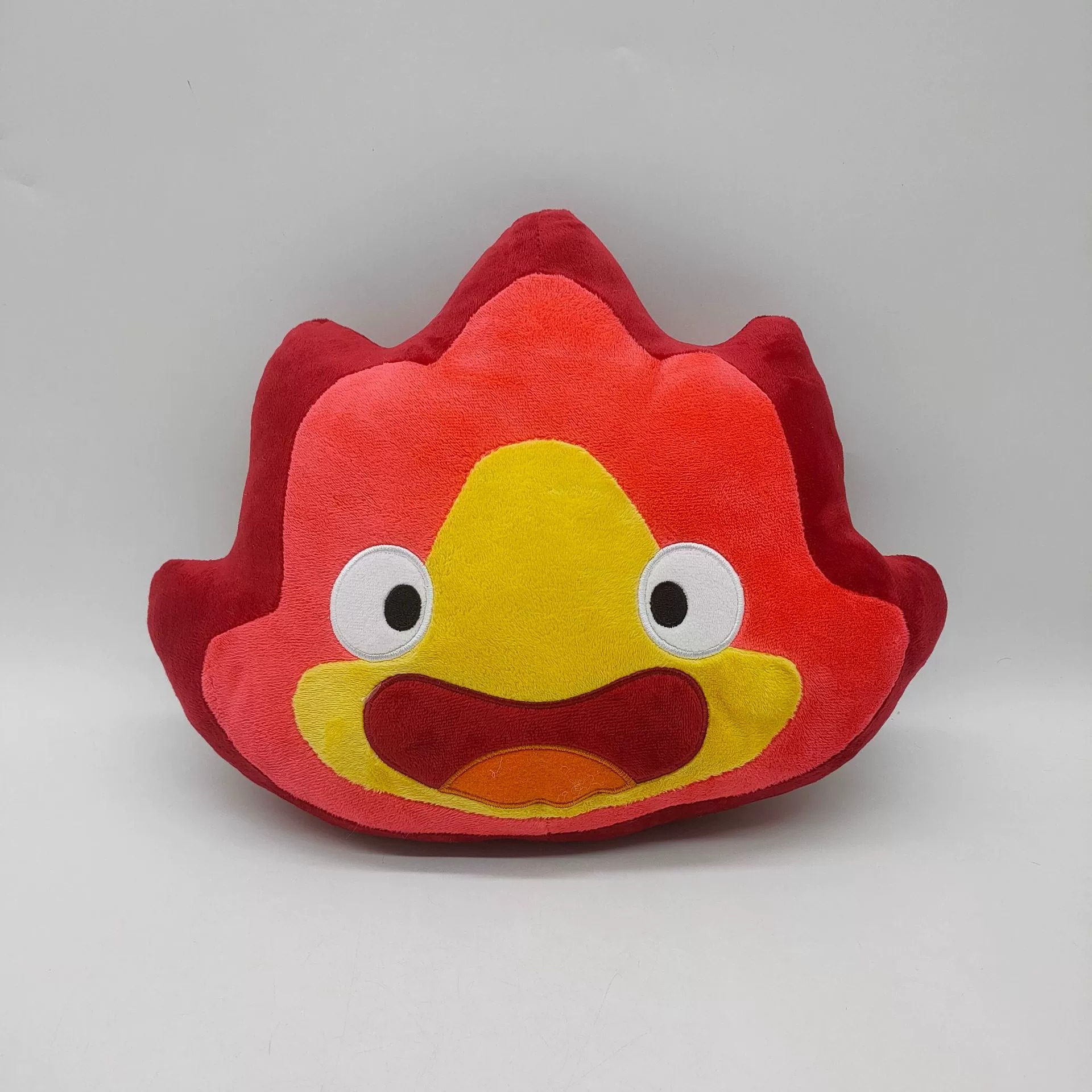 Custom Flame Face Plush Toy 30cm Funny Expression Cushion Soft Decorative Pillow for Kids Gifts OEM Available 13