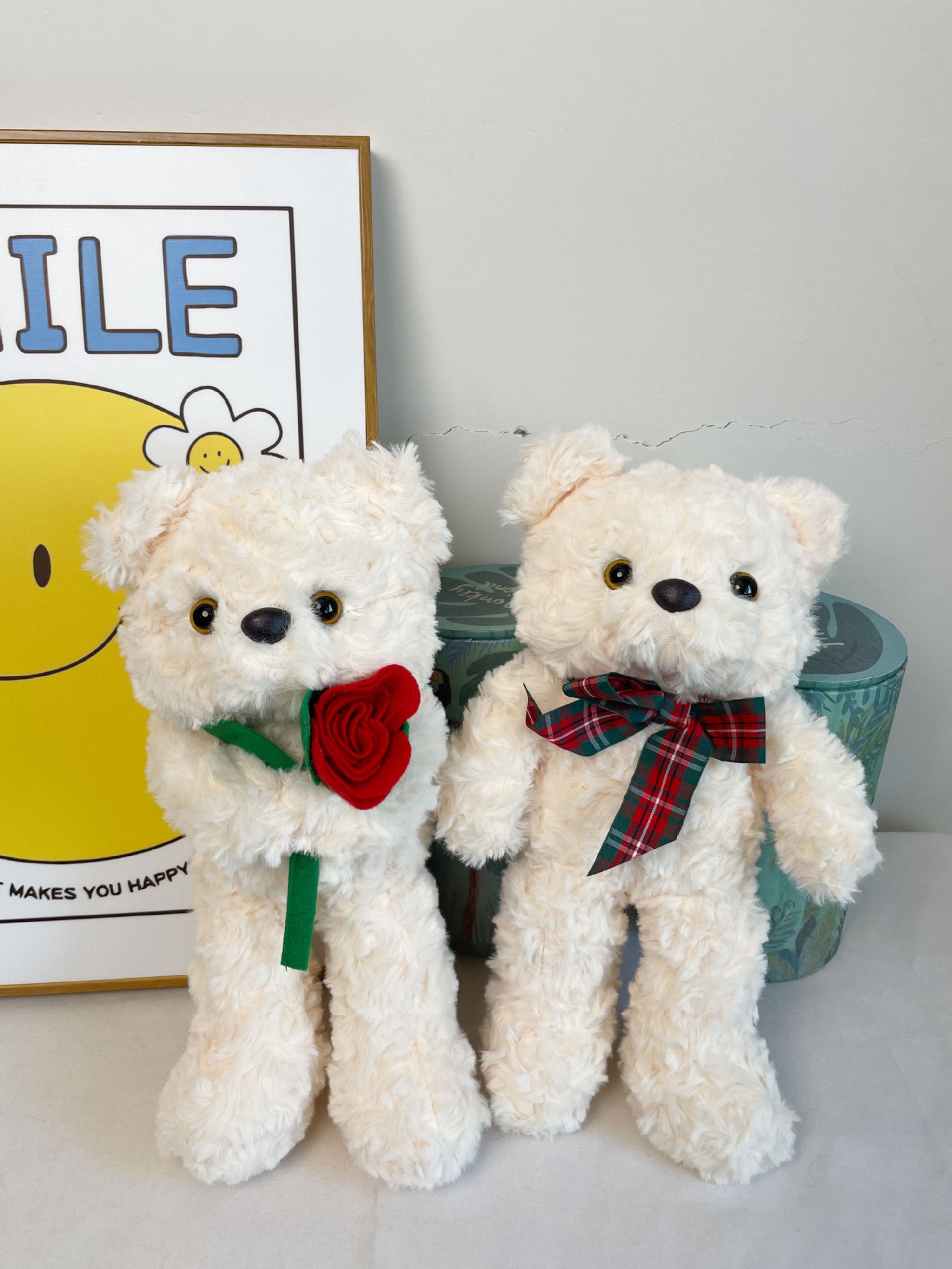 30cm Red Rose Bear Doll Plush Toy Soft Giant Wholesale Valentine Teddy Bears Stuffed Animal Toys Soft Bears Throw Pillow 11