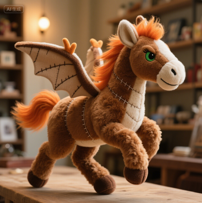 Creative Design of Horse Year Mascots with the Spirit of Longma, Customized Series of Plush Dolls 11