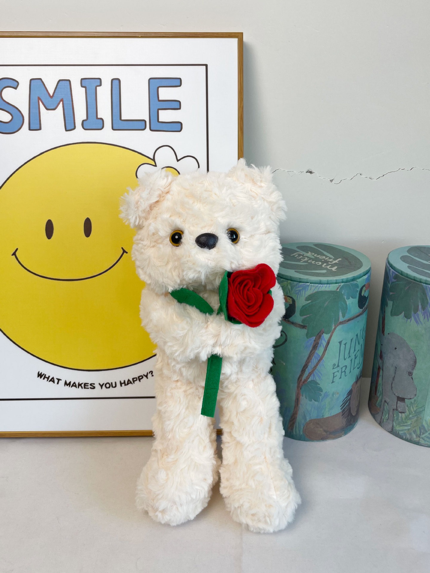 30cm Red Rose Bear Doll Plush Toy Soft Giant Wholesale Valentine Teddy Bears Stuffed Animal Toys Soft Bears Throw Pillow 15