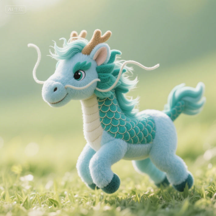 Creative Design of Horse Year Mascots with the Spirit of Longma, Customized Series of Plush Dolls 15