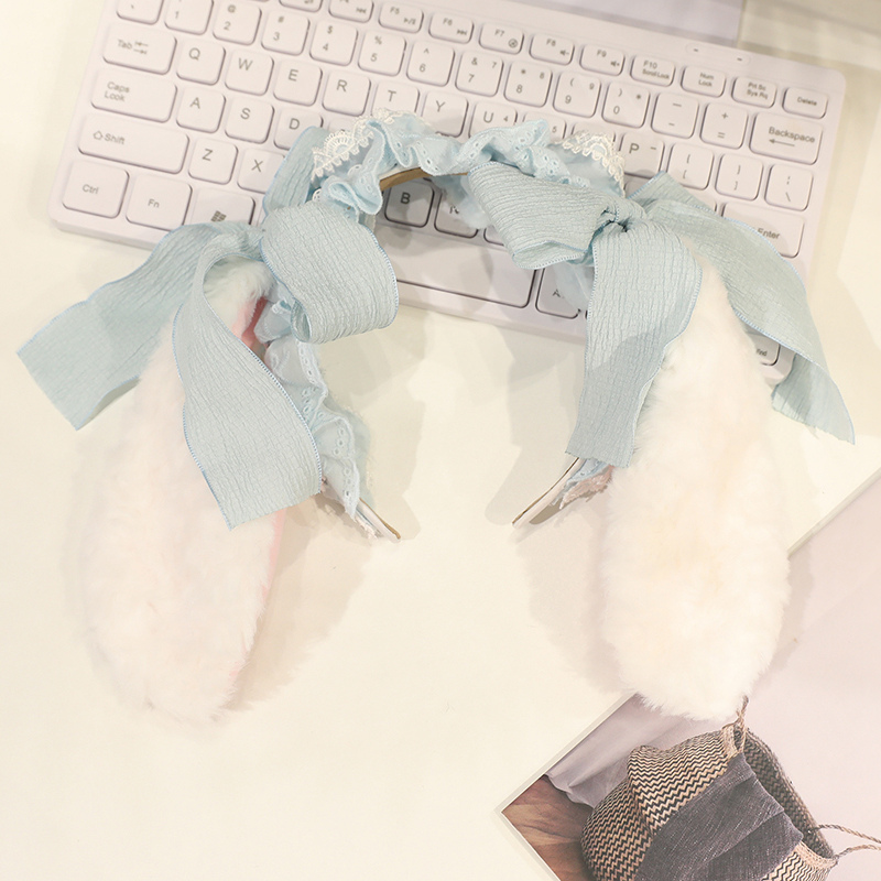 Cute hair hoop with a girlish heart, adorable shape, plush accessory, a gift for kids, stylish and versatile 14