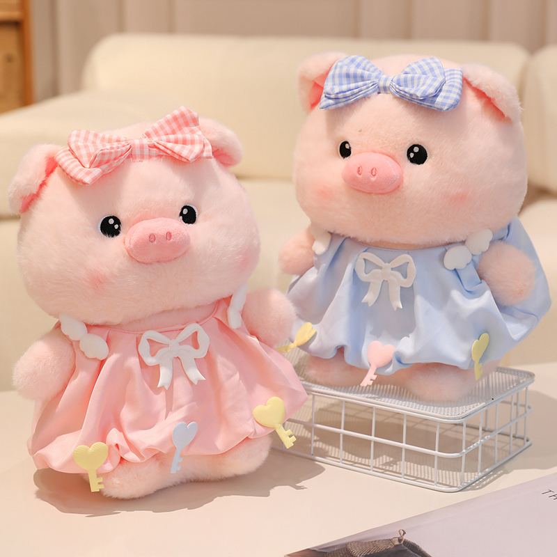Креативный дизайн плюшевых поросят-пары милых форм, мягкие и приятные на ощупь, идеальный подарок для детей. 11