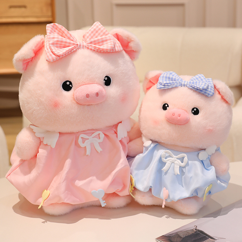 Креативный дизайн плюшевых поросят-пары милых форм, мягкие и приятные на ощупь, идеальный подарок для детей. 16
