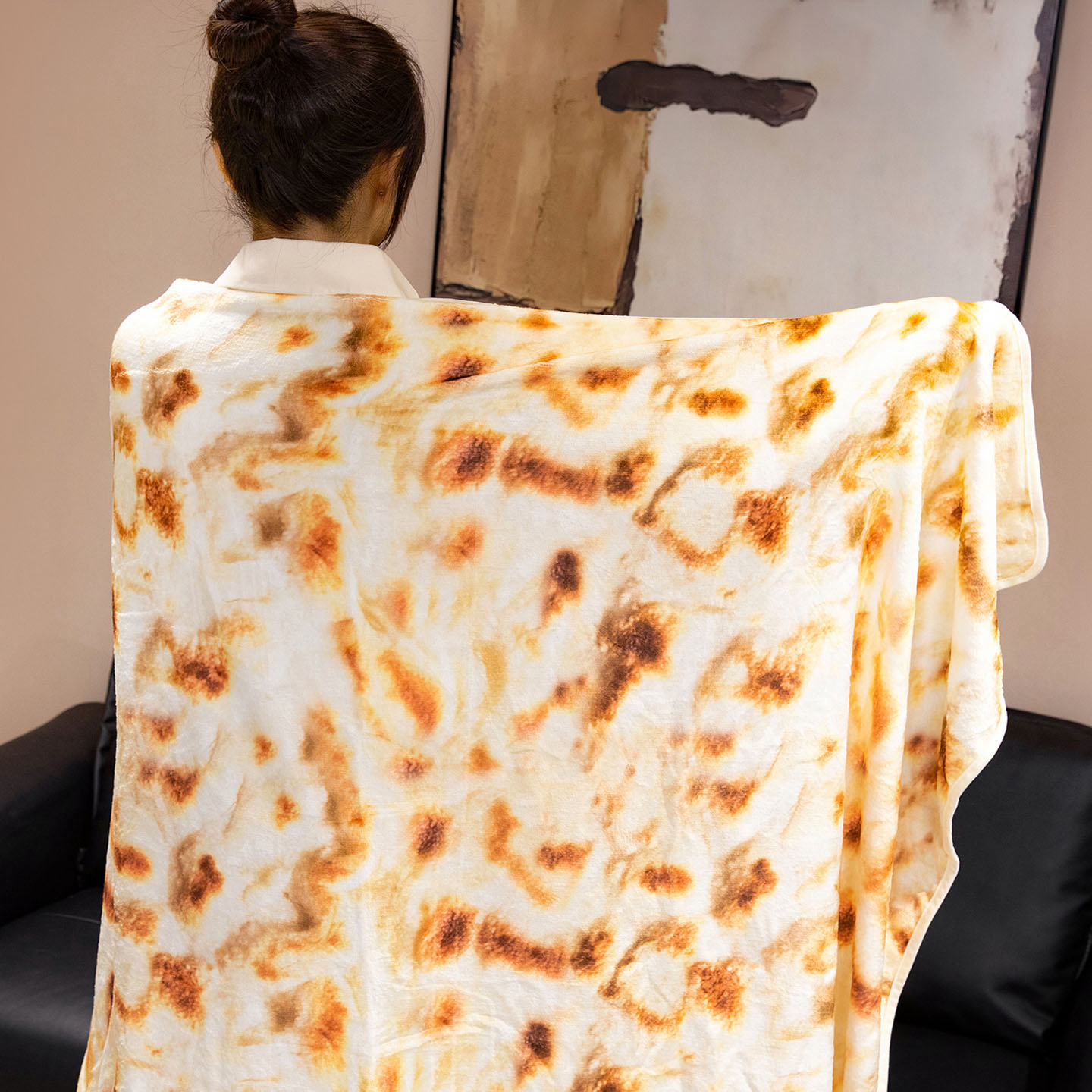 Creative Design of Slacking off and Empty Promises Plush Doll Handbag, a Must - have for Office Workers, with a Blanke 15