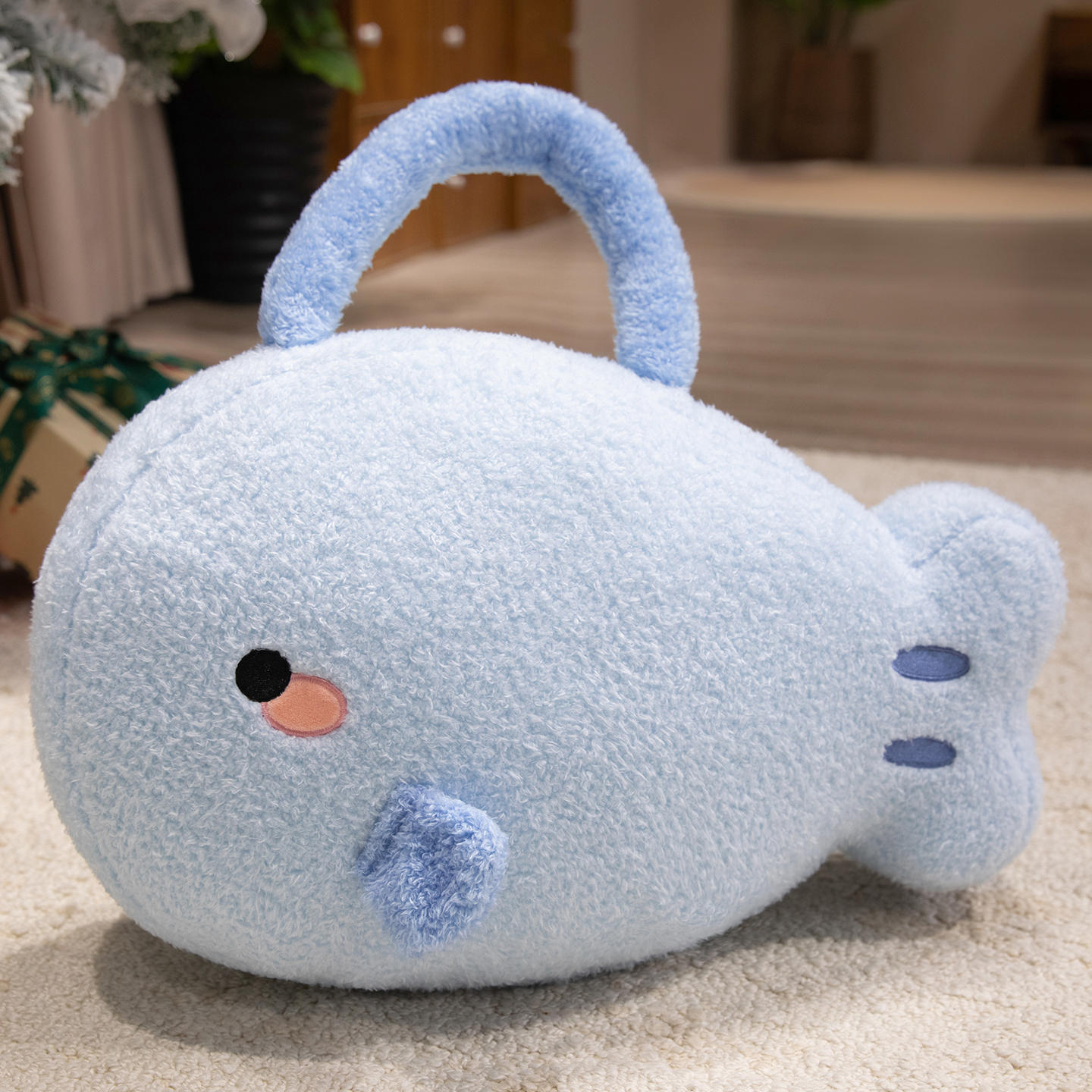 Creative Design of Slacking off and Empty Promises Plush Doll Handbag, a Must - have for Office Workers, with a Blanke 11