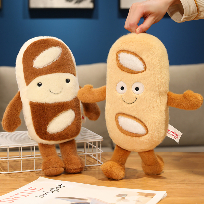 Creative design of the Baguette Boy plush doll with a cute shape, soft and comfortable. Directly sold by the manufacture 15