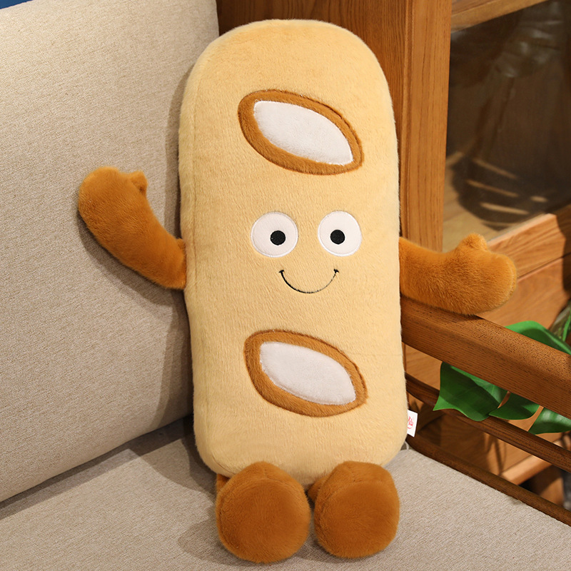 Creative design of the Baguette Boy plush doll with a cute shape, soft and comfortable. Directly sold by the manufacture 13