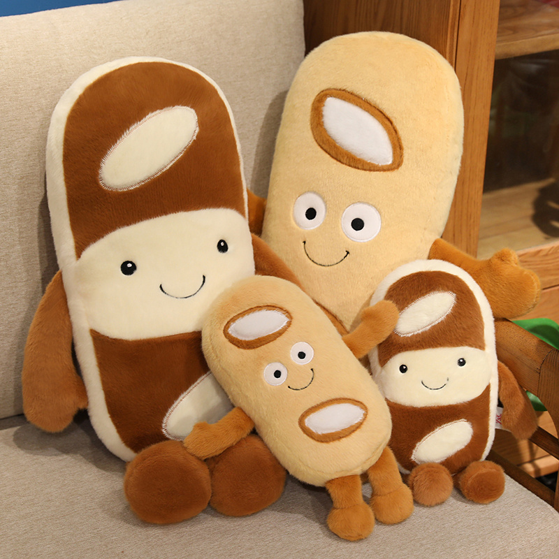 Creative design of the Baguette Boy plush doll with a cute shape, soft and comfortable. Directly sold by the manufacture 11