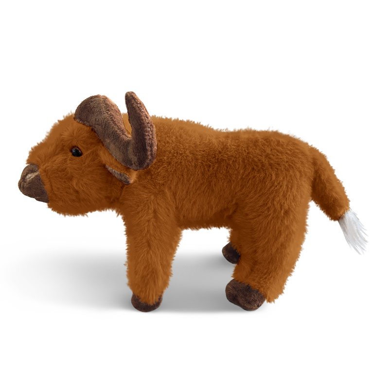 Buffalo Creative Design Plush Doll: Cute and Lifelike Shape, Soft and Comfortable, an Educational Gift for Kids. 17