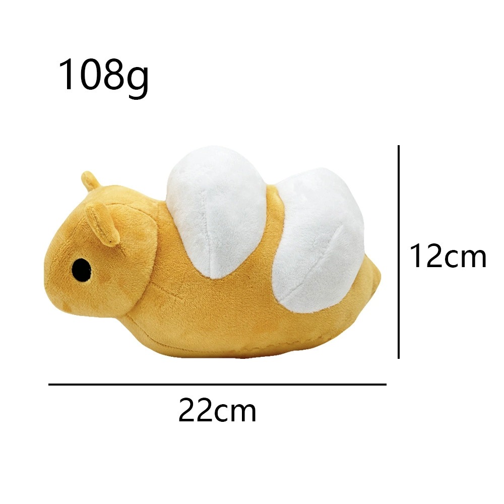 12*22cm  Boomrat GITD Plush  Soft Plush Flying Bug Toy with White Wings Cute Stuffed Insect Pillow for Kids & Gifts 16