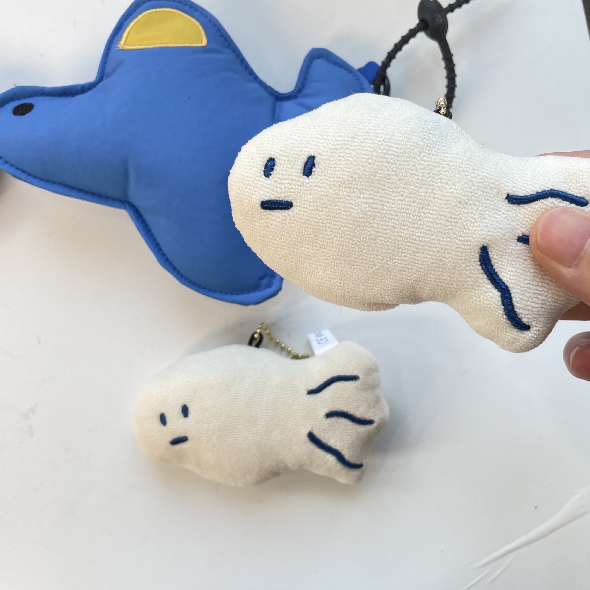 10 cm Fish Mini Plush Toys for Claw Machine Toys Customized Plush Doll Stuffed Animal Toys Keychains 11