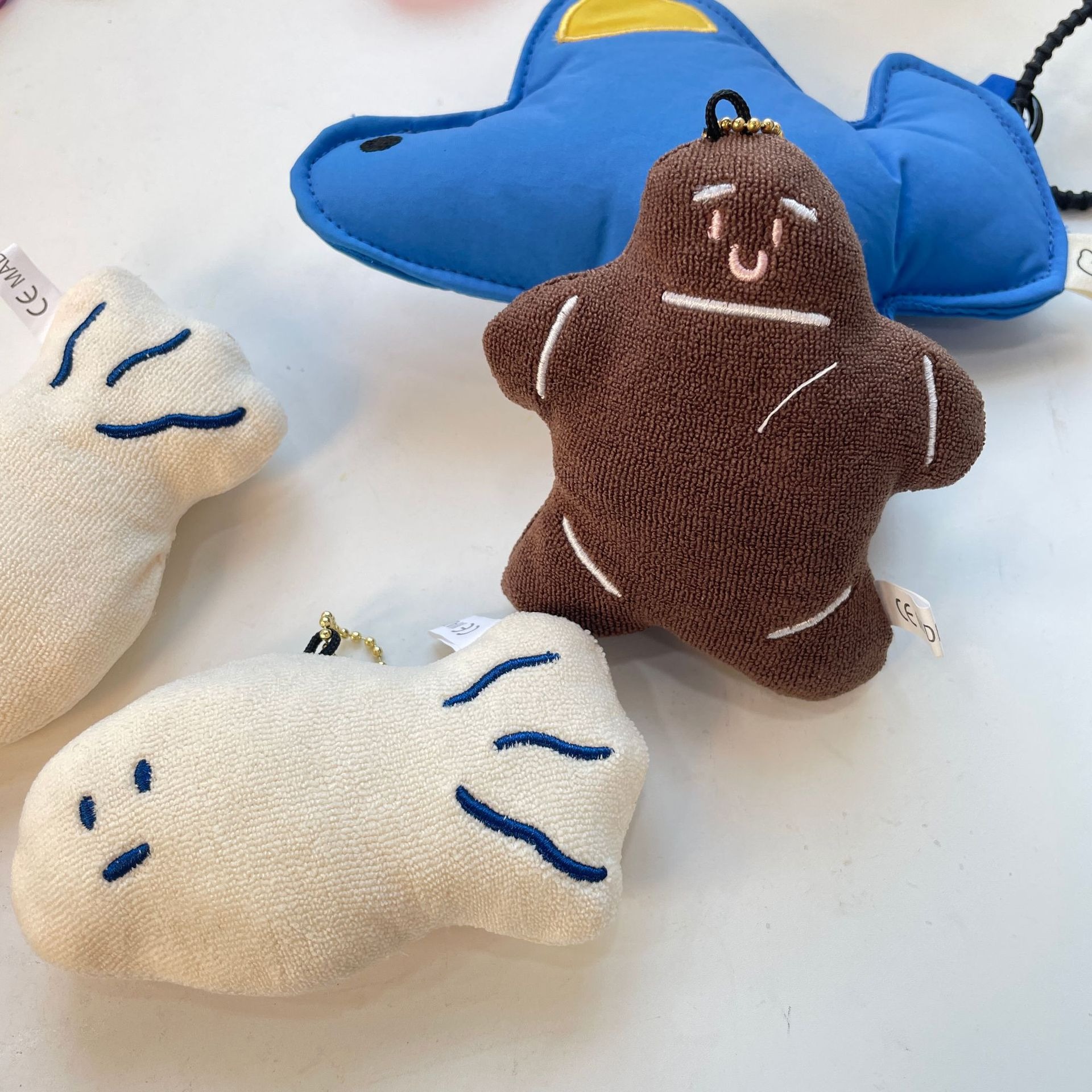 10 cm Fish Mini Plush Toys for Claw Machine Toys Customized Plush Doll Stuffed Animal Toys Keychains 14