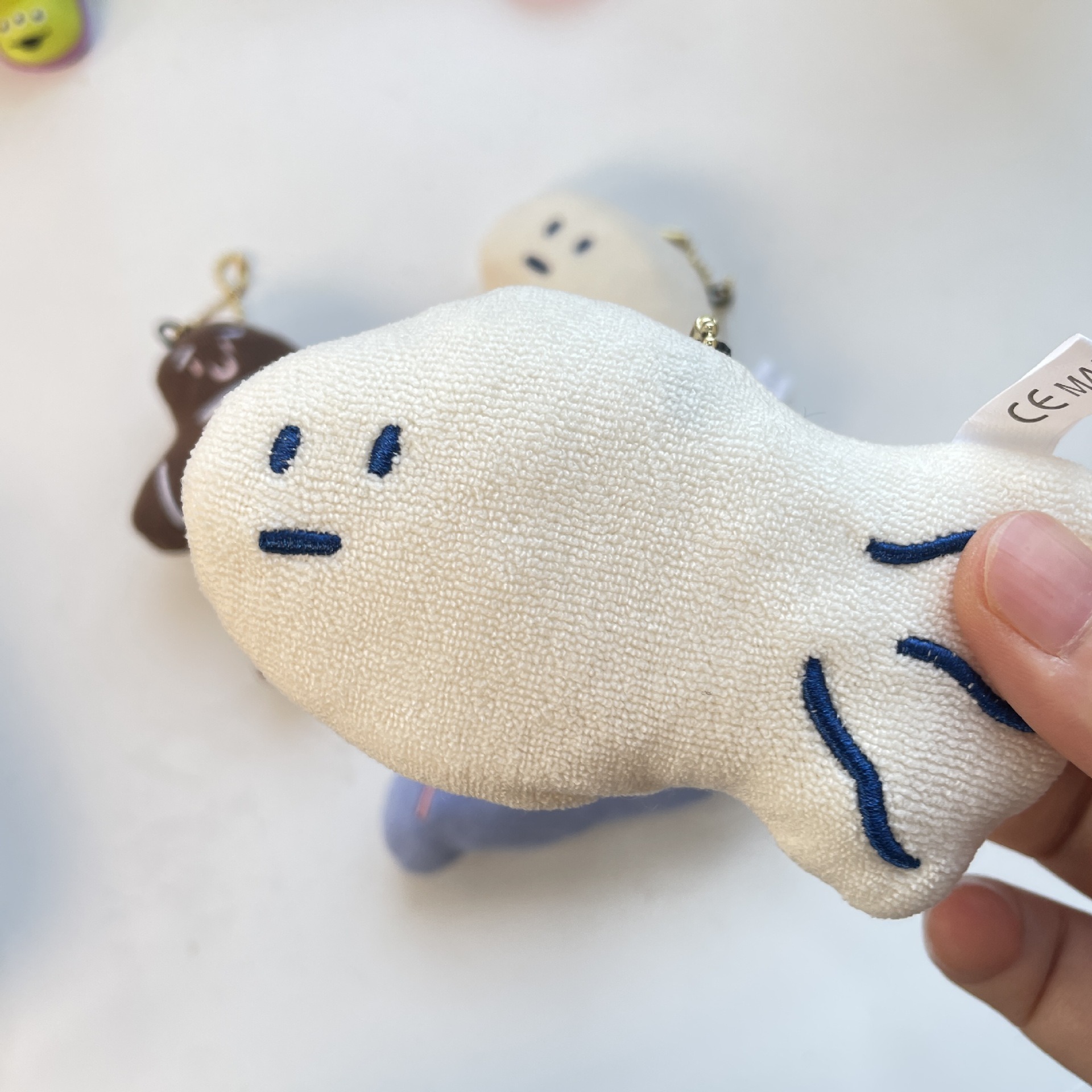 10 cm Fish Mini Plush Toys for Claw Machine Toys Customized Plush Doll Stuffed Animal Toys Keychains 16