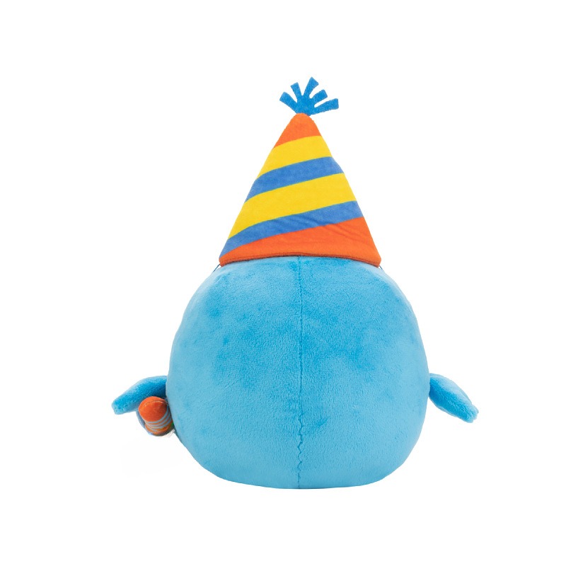 Muñeco de peluche de dibujos animados de Anime azul de 20 cm para fiestas, suave y cómodo, regalo de cumpleaños para niños. 11