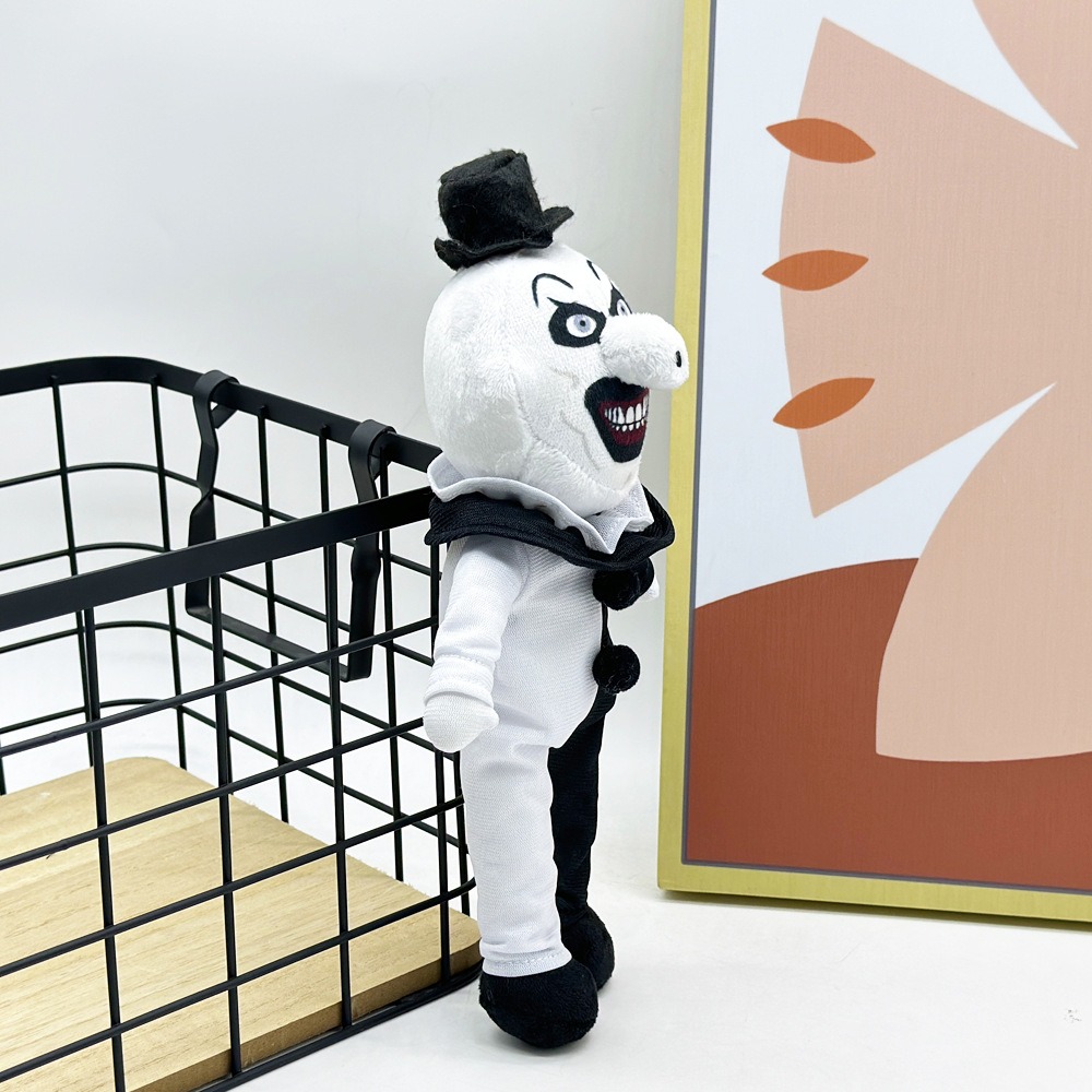 Hot Sale 27cm Terrifier 3 Plush Stuffed Doll Fine Plush Movie Animation Gift for Fans Movie-related  Merchandise 13