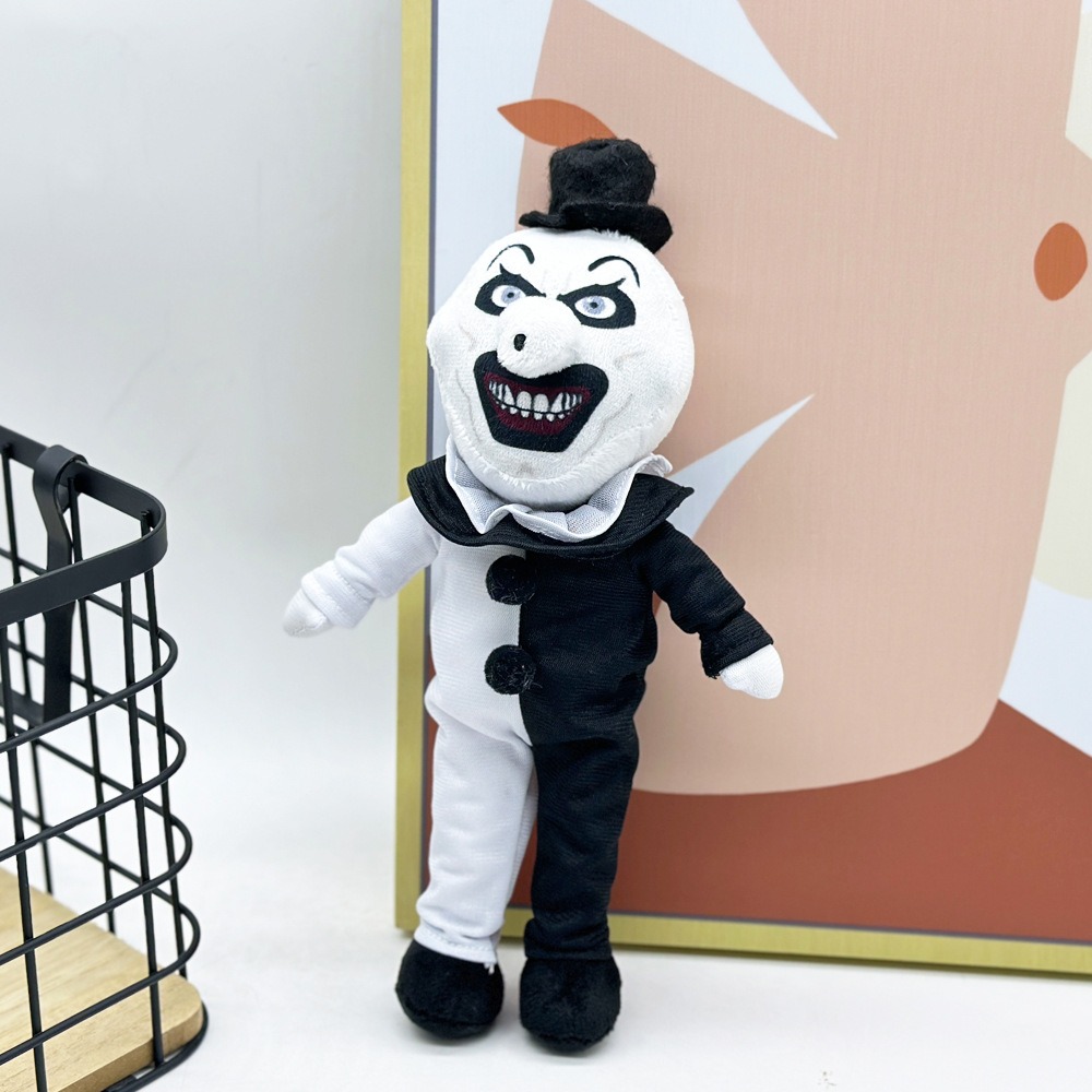 Hot Sale 27cm Terrifier 3 Plush Stuffed Doll Fine Plush Movie Animation Gift for Fans Movie-related  Merchandise 11