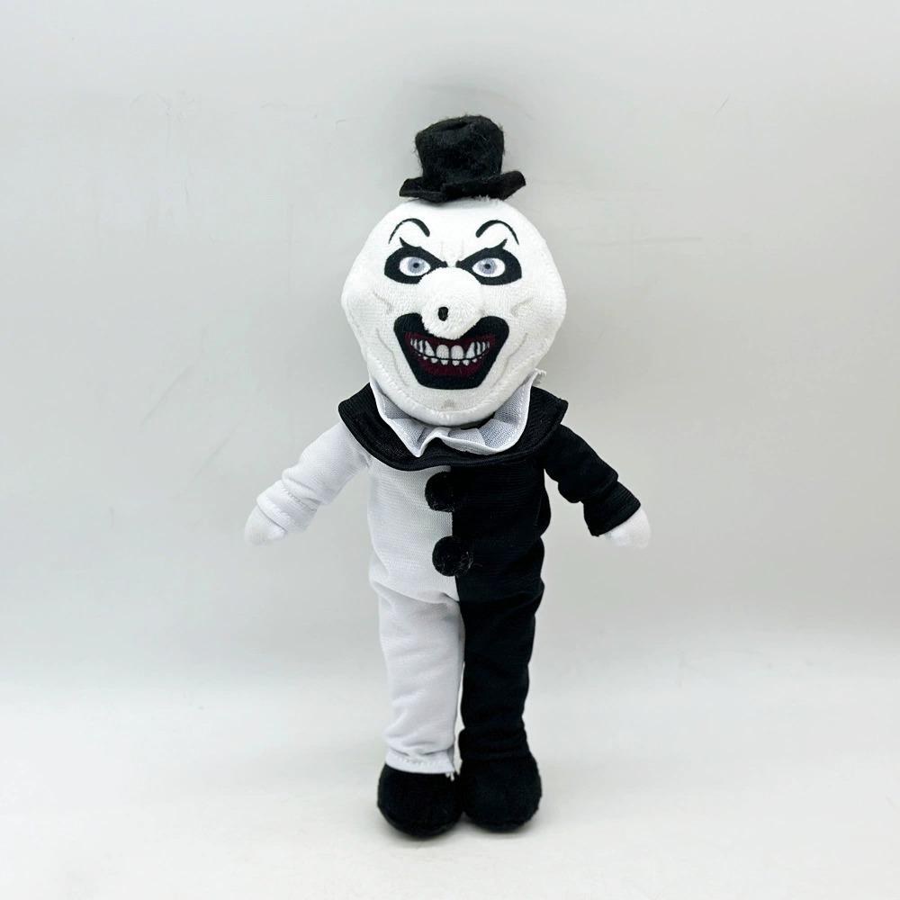 Hot Sale 27cm Terrifier 3 Plush Stuffed Doll Fine Plush Movie Animation Gift for Fans Movie-related  Merchandise 18