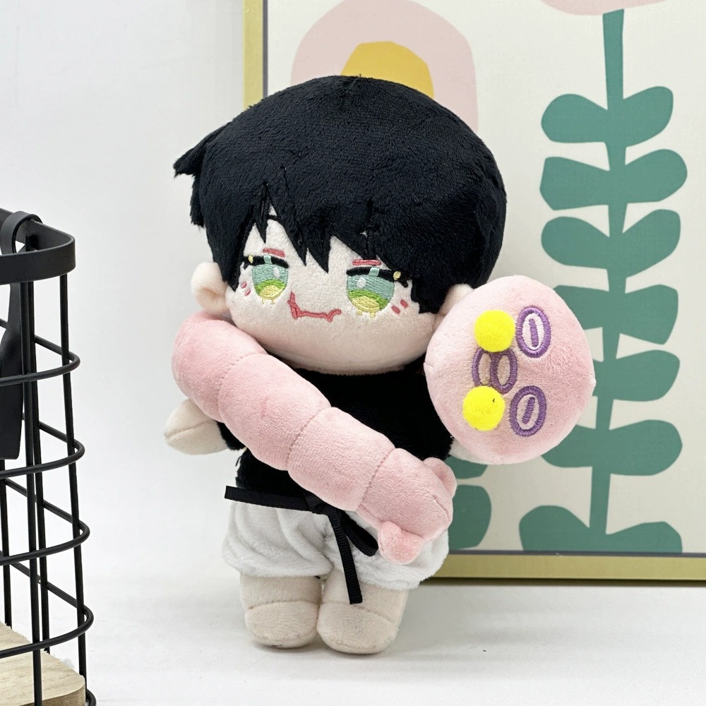 Wholesale OEM Anime Pgojo and Geto Jujutsu Kaisen Fushiguro Toji Worm Plush Doll Anime Plush Toy Cute Gifts Child 14