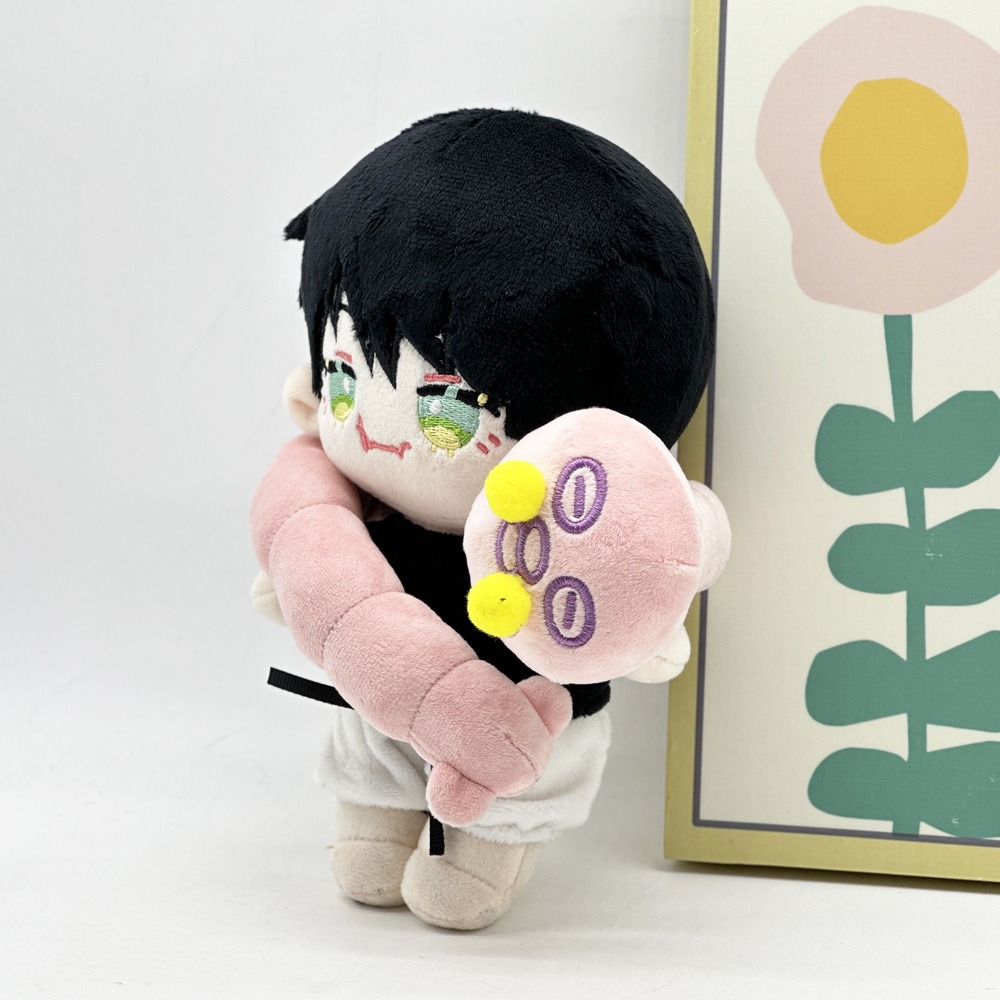 Wholesale OEM Anime Pgojo and Geto Jujutsu Kaisen Fushiguro Toji Worm Plush Doll Anime Plush Toy Cute Gifts Child 13