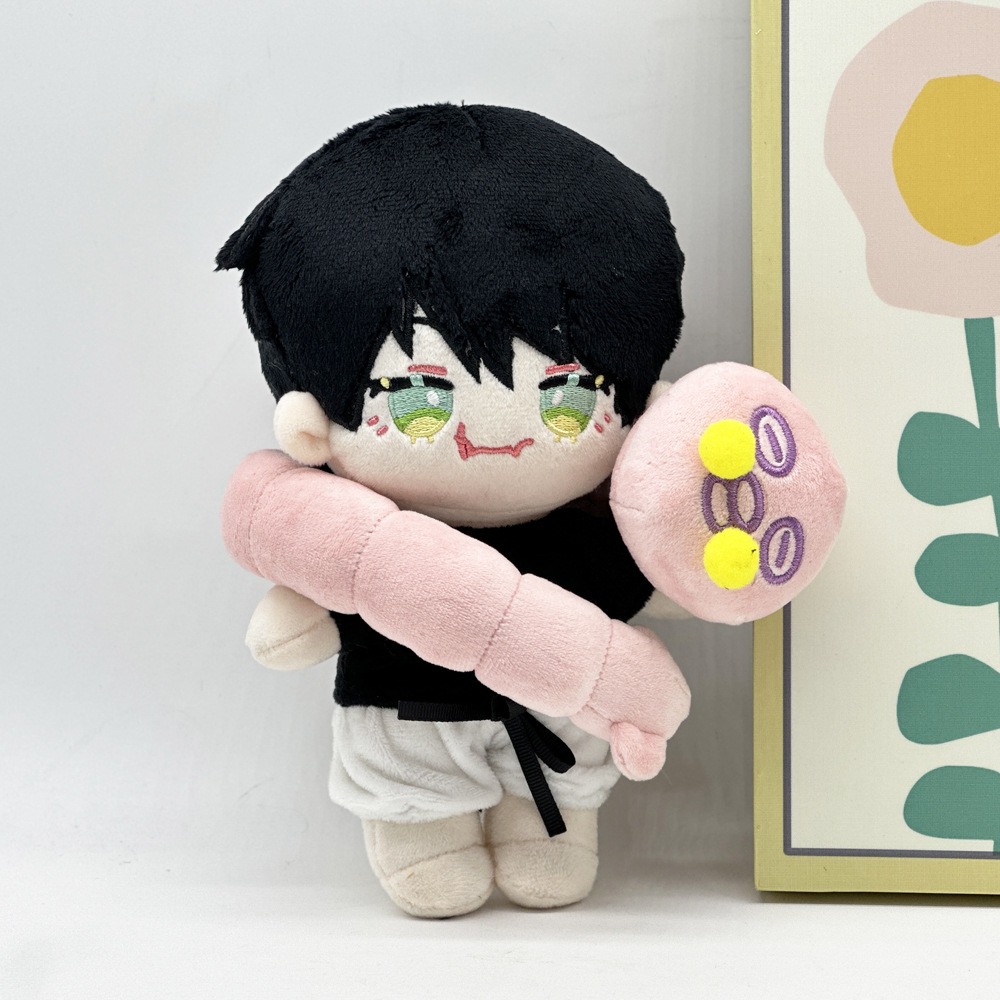Wholesale OEM Anime Pgojo and Geto Jujutsu Kaisen Fushiguro Toji Worm Plush Doll Anime Plush Toy Cute Gifts Child 12