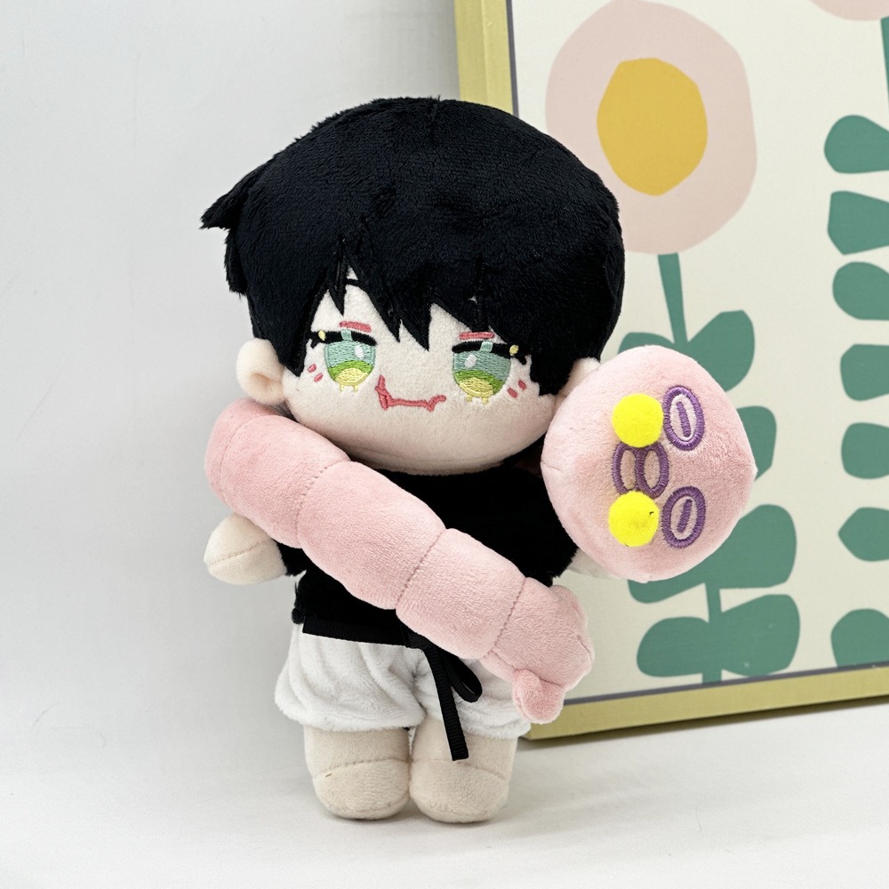 Wholesale OEM Anime Pgojo and Geto Jujutsu Kaisen Fushiguro Toji Worm Plush Doll Anime Plush Toy Cute Gifts Child 11
