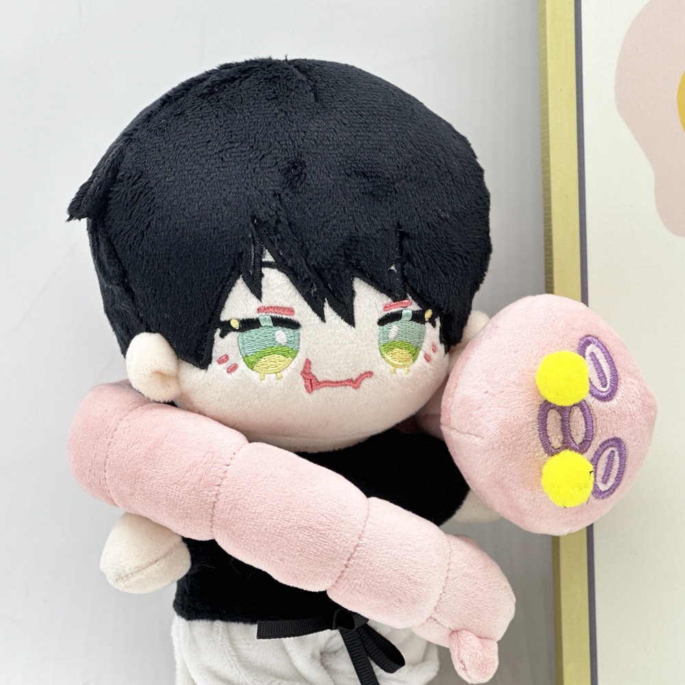 Wholesale OEM Anime Pgojo and Geto Jujutsu Kaisen Fushiguro Toji Worm Plush Doll Anime Plush Toy Cute Gifts Child 16