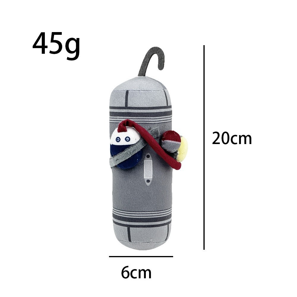 Wholesale Hot Sale Manufacturer 20cm  Kawaii Pipe Bomb Plush Stuffed Toy  Plush Toys Birthday Gifts PP Filling 13