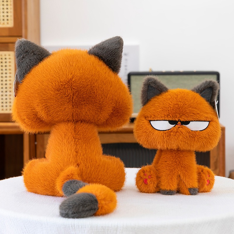Wholesale 28/38cm Super Soft Cuddly New Orange Cat Plush Toys Plush Animal Toy pp Cotton Filled Children's Gift 12