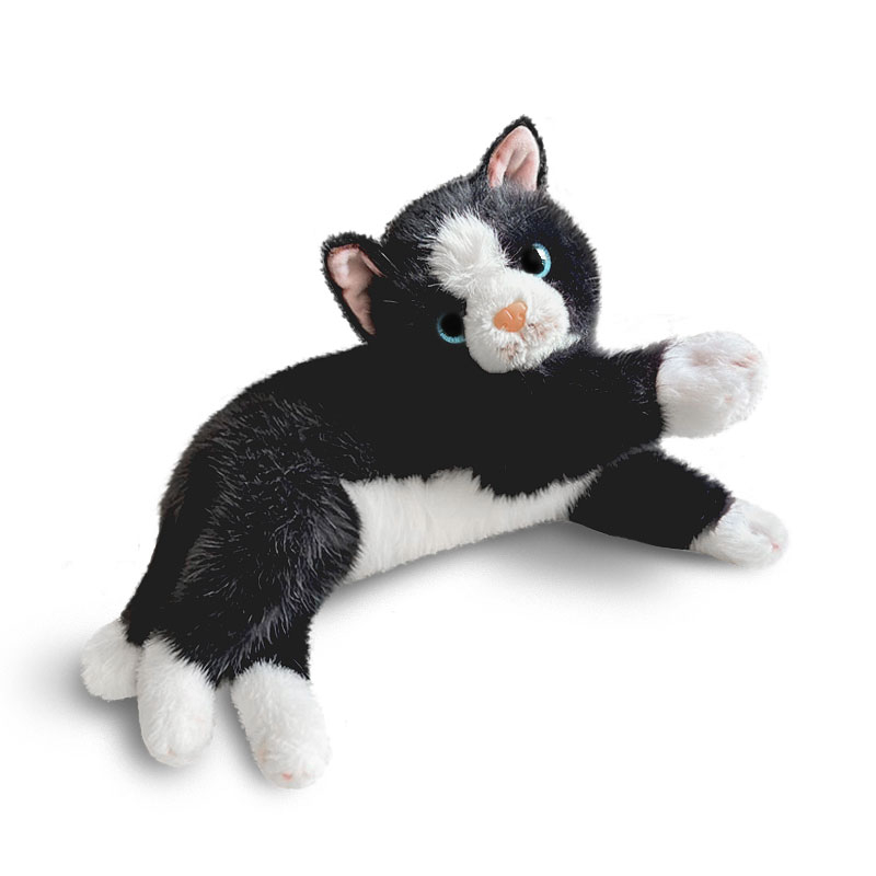 Naughty Cat Plush Doll Pillow Creative Design Unique Shape Soft and Comfortable Warm Home Decoration 10