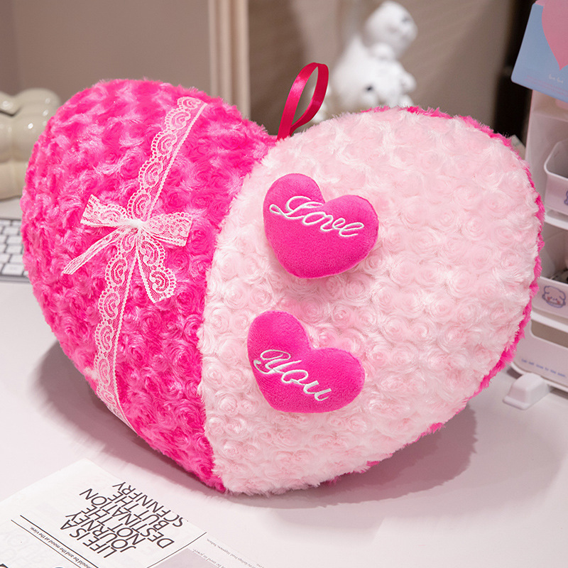 Heart-Pounding Love Pillow Plush Doll, a soft and comfortable Valentine's Day gift. 12