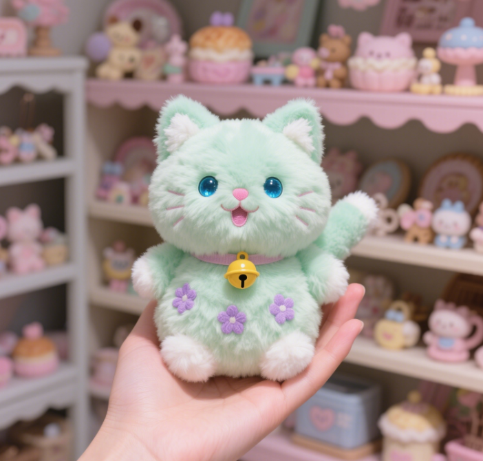 Customized Series of Cute Cat Plush Dolls: Direct Sales from Manufacturer, Lovely Shapes, Soft and Comfortable 9