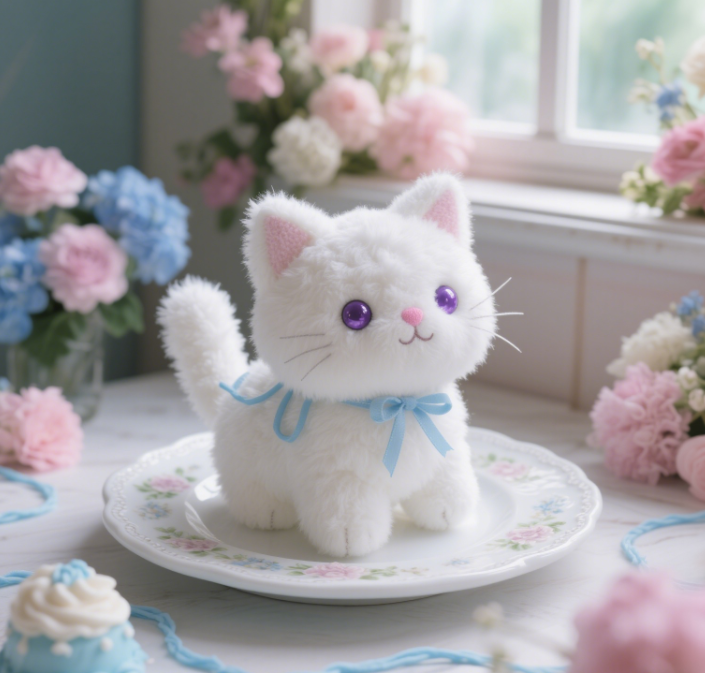 Customized Series of Cute Cat Plush Dolls: Direct Sales from Manufacturer, Lovely Shapes, Soft and Comfortable 8